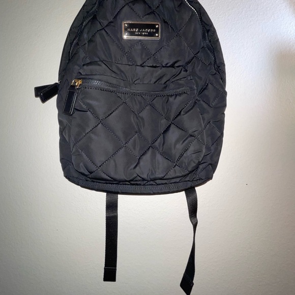 Black Medium Size Nylon Marc Jacobs Backpack. - Picture 2 of 4
